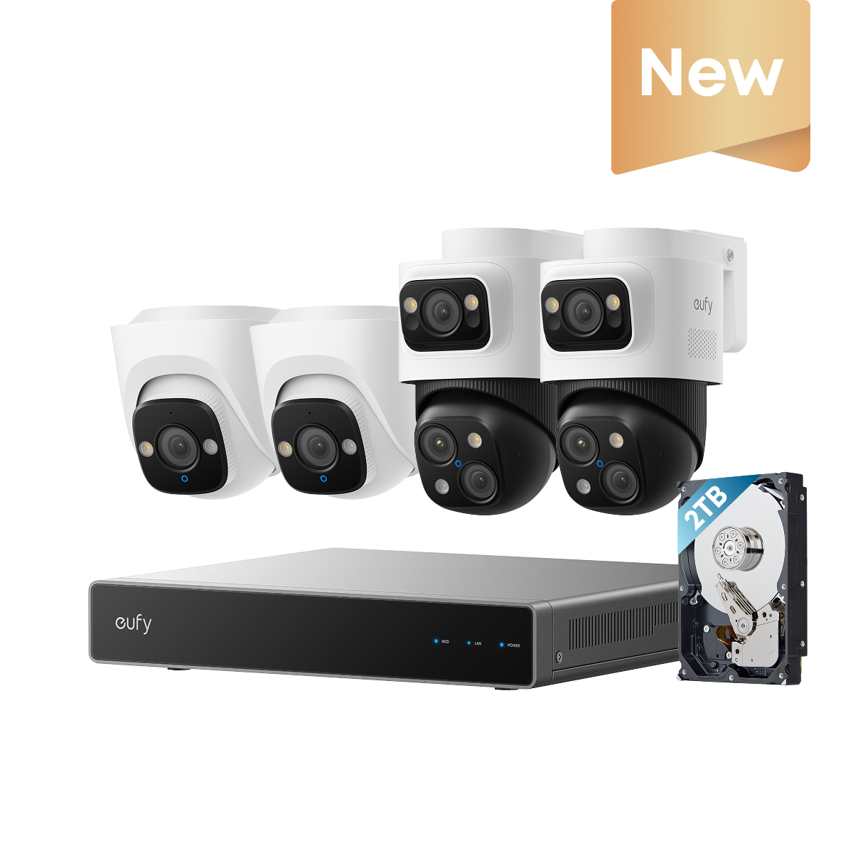 eufy PoE NVR Security System S4