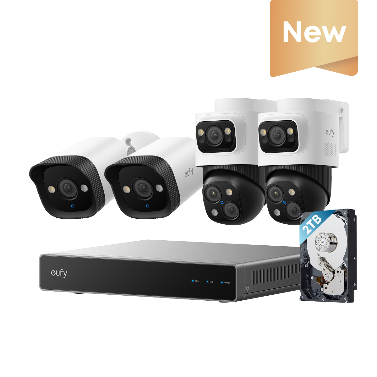 eufy PoE NVR Security System S4