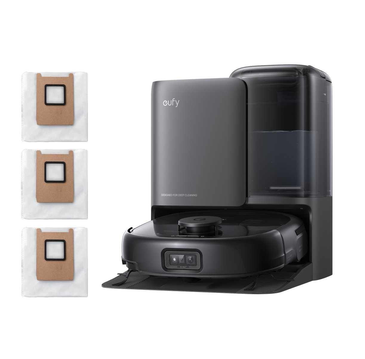 eufy Robot Vacuum Omni E25 + Dust Bag