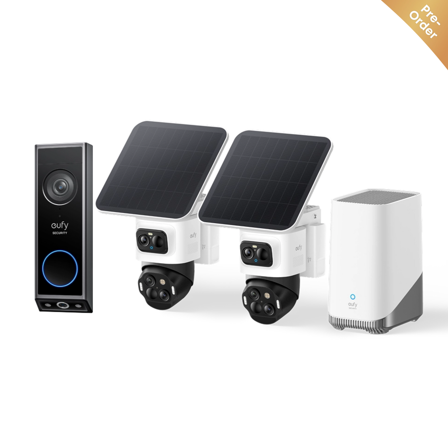 eufyCam S4 2-Cam Kit + Video Doorbell E340