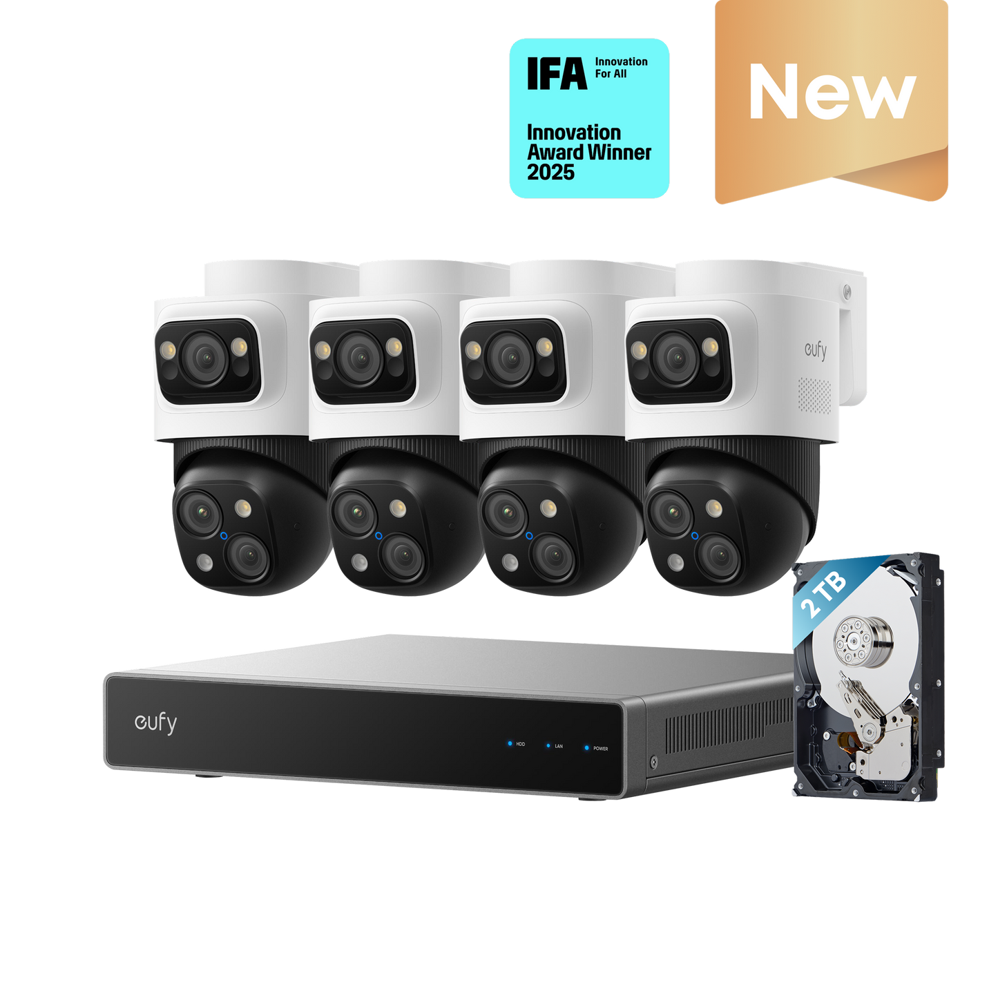 eufy PoE NVR Security System S4 Max