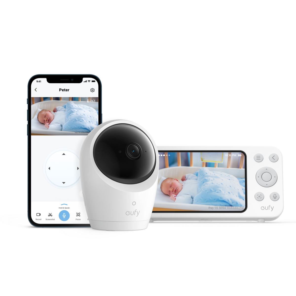 eufy Baby Monitor E20 Baby Monitor