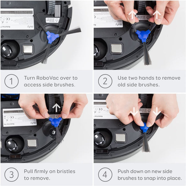 RoboVac Replacement Side Brush, Compatible with RoboVac 11S,11S PLUS,11S  MAX,12,15C,15C MAX