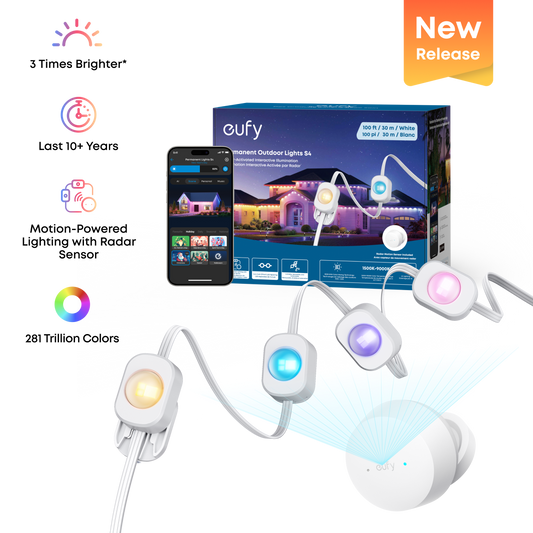 eufy Permanent Outdoor Lights S4 100ft