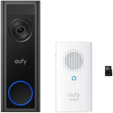 Refurbished eufy C31 Video Doorbell with Chime-Human Detection