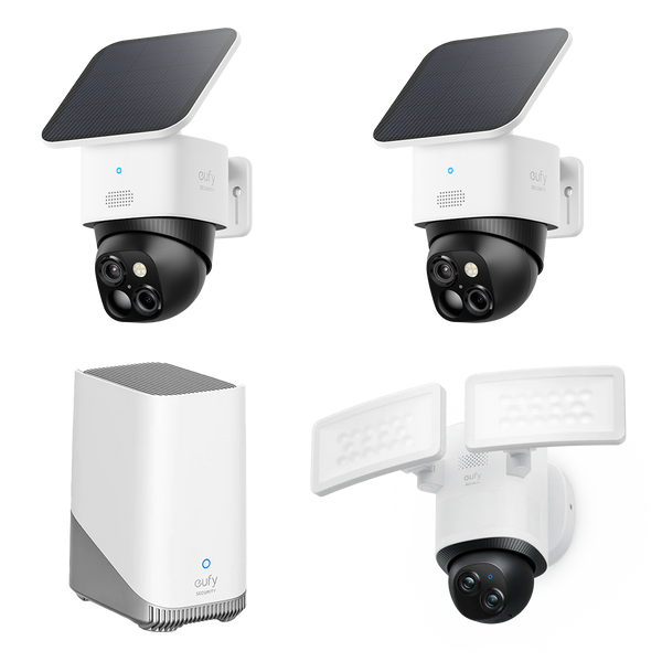 Get Sustainable Protection: Solar Powered Security Cameras | eufy CA