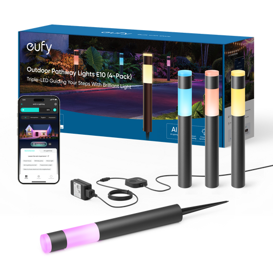 eufy Outdoor Pathway Lights E10(4 pack) Smart Lighting