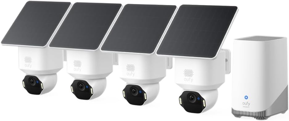 eufy Security SoloCam E42 4-Cam Kit