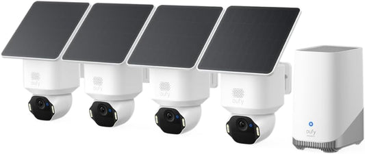 eufy Security SoloCam E42 4-Cam Kit