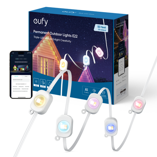 eufy Permanent Outdoor Lights E22 (50ft)