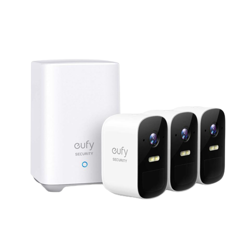 eufyCam S210 3-Cam Kit: eufyCam 2C, Wireless Security System | eufy CA