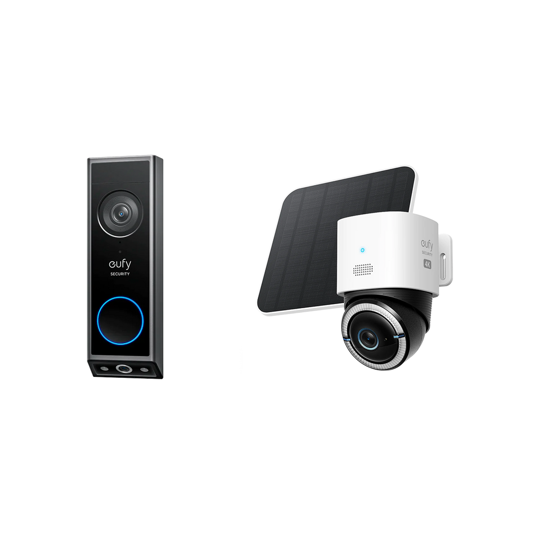 eufy 4G LTE Cam S330+Video Doorbell E340