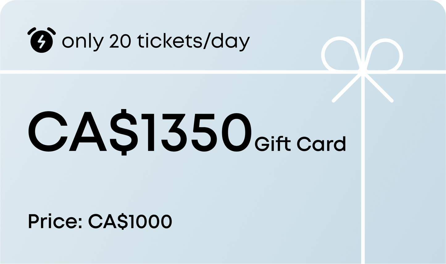 GIFTCARD (CA$1350)