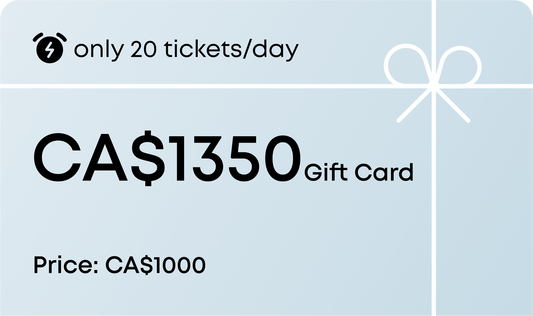 GIFTCARD (CA$1350)