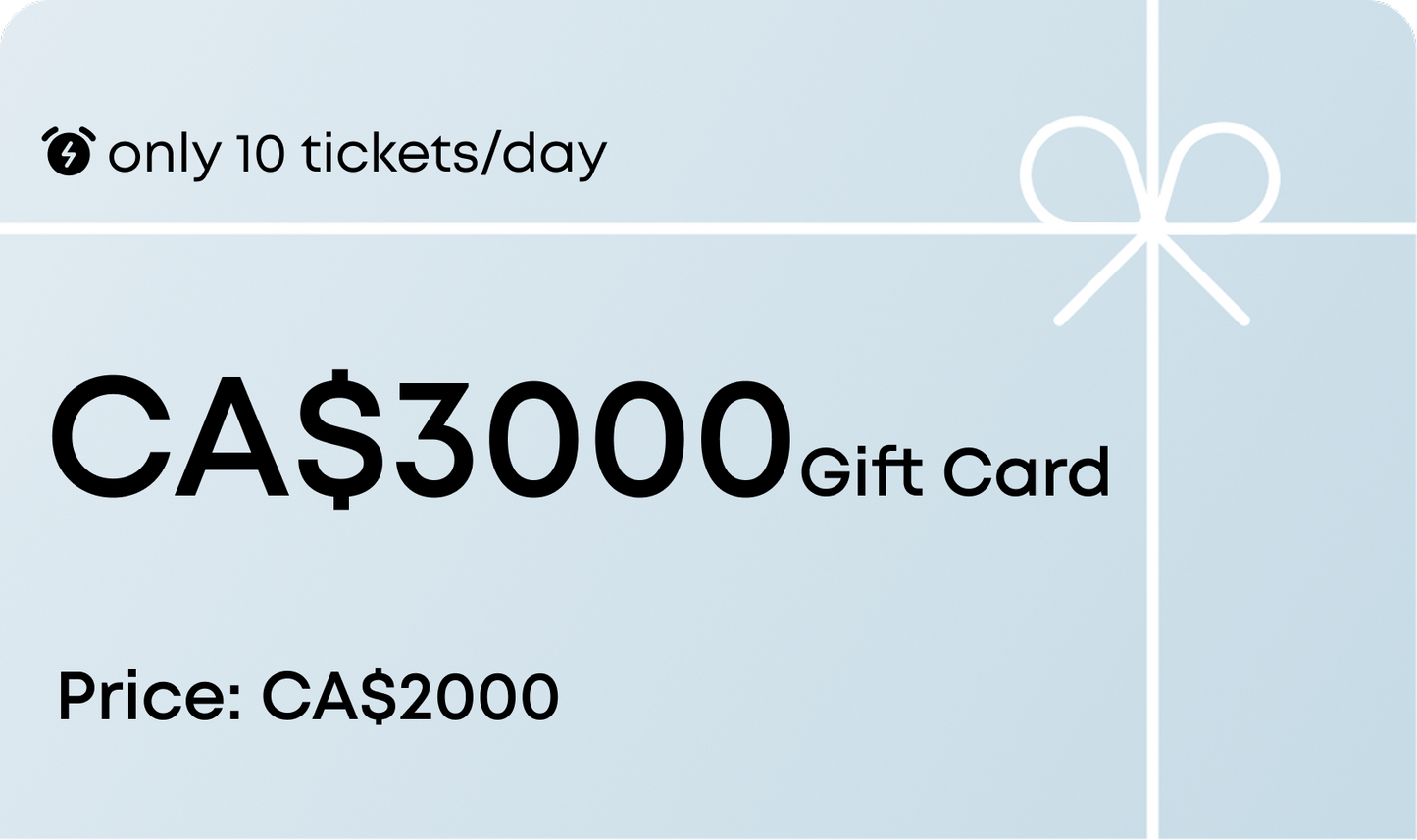 GIFTCARD (CA$3000)