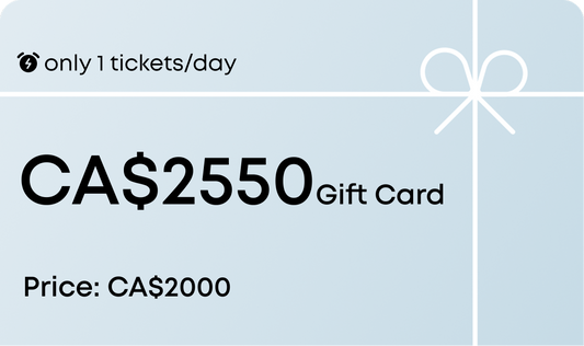GIFTCARD (CA$2550)