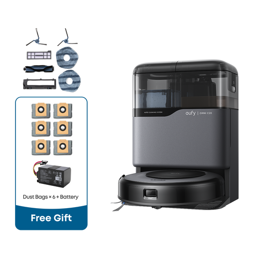 eufy Robot Vacuum Omni C20 + Replacement Parts Kit