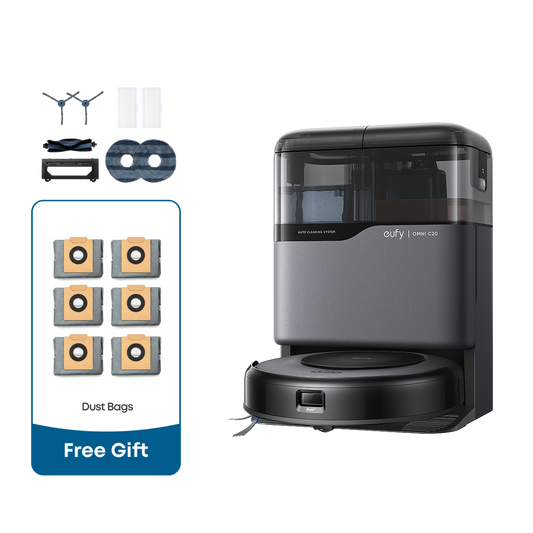 eufy Robot Vacuum Omni C20 + Replacement Parts Kit