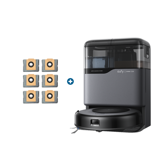 eufy Robot Vacuum Omni C20 + Dust Bag