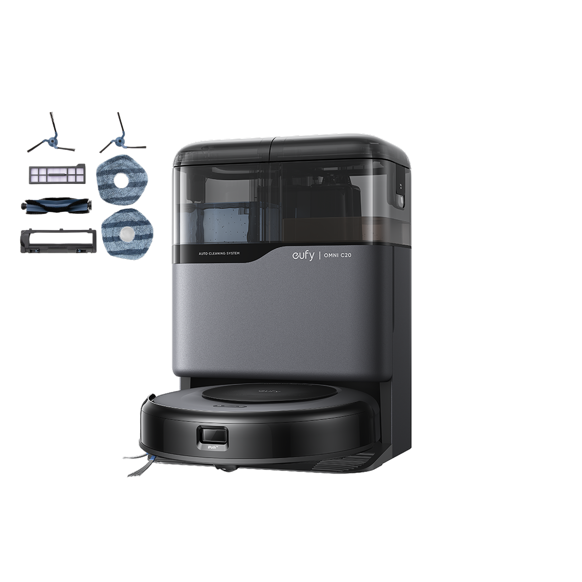 eufy Robot Vacuum Omni C20 + Replacement Parts Kit