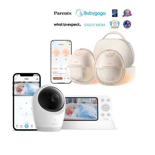 eufy Wearable Breast Pump S1 Pro+eufy Baby Monitor E21