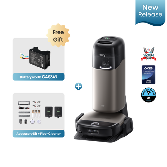 eufy Robot Vacuum Omni S2 + Accessory Kit + Hard Floor Cleaner * 2
