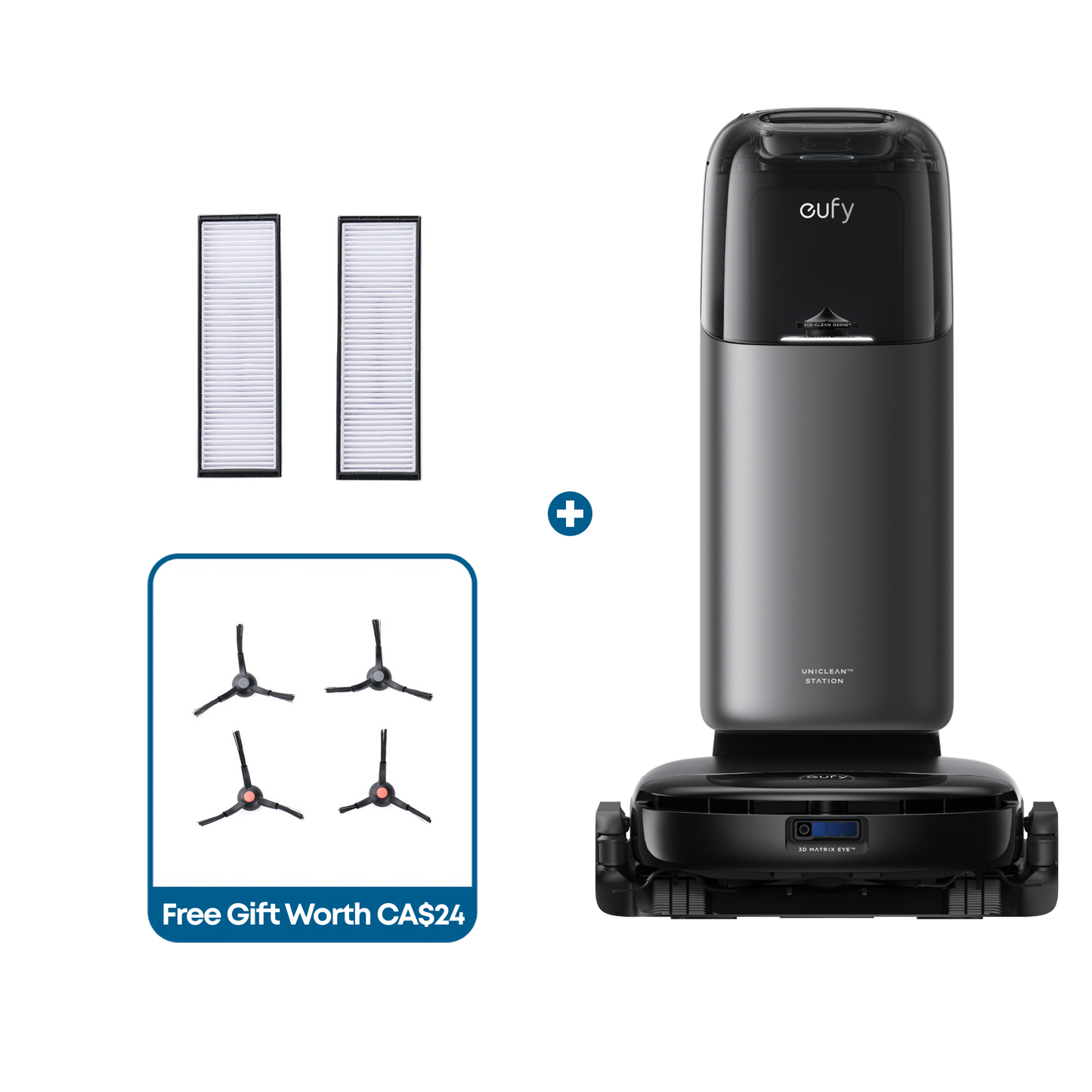 eufy Robot Vacuum Omni S1 Pro + Filters