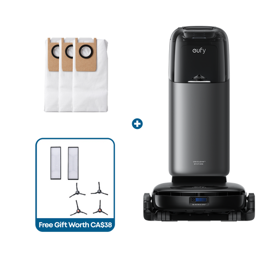 eufy Robot Vacuum Omni S1 Pro + Dust Bags