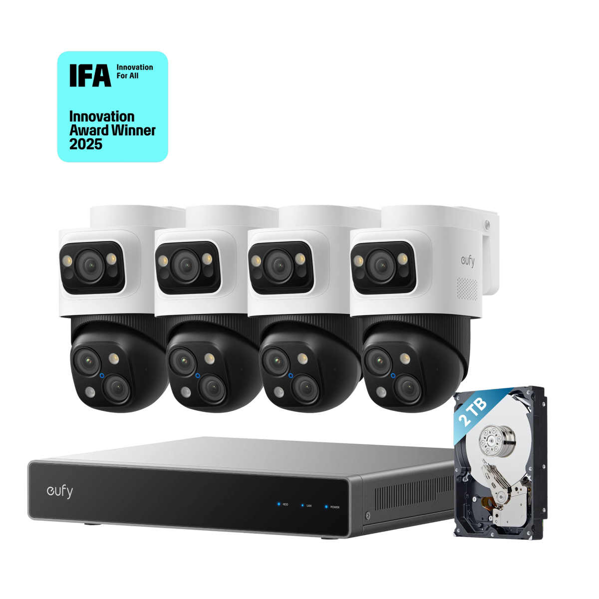 eufy PoE NVR Security System S4 Max