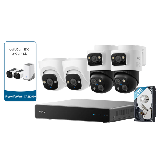 eufy PoE NVR Security System S4