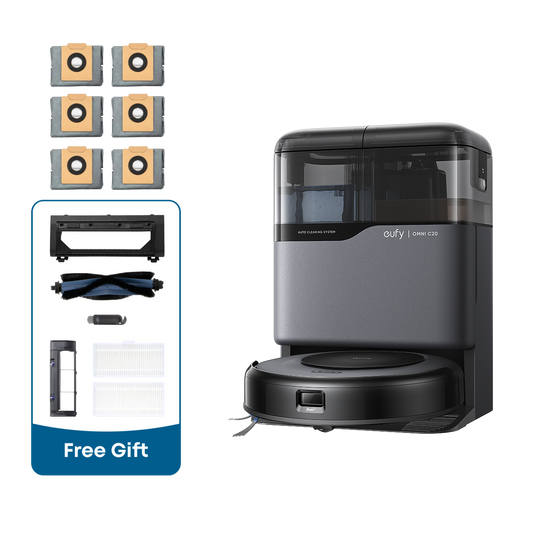 eufy Robot Vacuum Omni C20 + Dust Bag