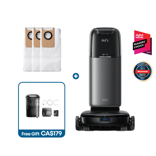 eufy Robot Vacuum Omni S1 Pro + Dust Bags