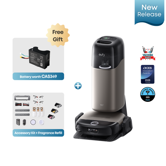eufy Robot Vacuum Omni S2 + Accessory Kit + Fragrance Refill