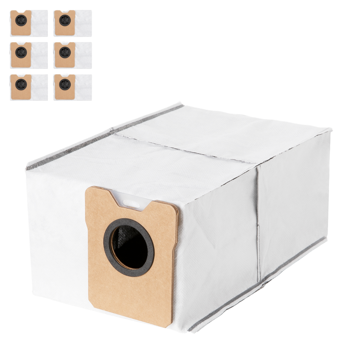 eufy 6-Pack Large Capacity Dust Bags Compatible with eufy C10