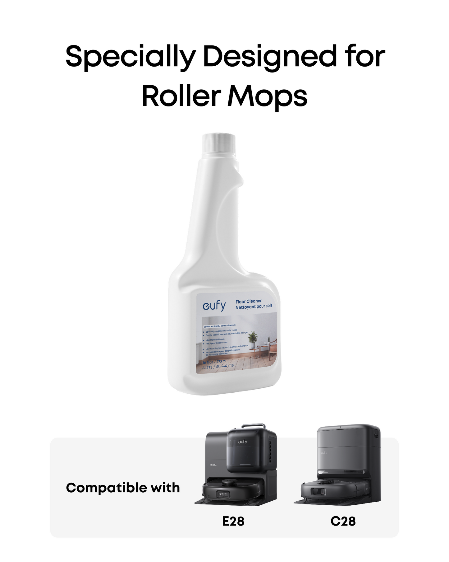 eufy Robovac Floor Cleaning Solution, Compatible with C28 and E28