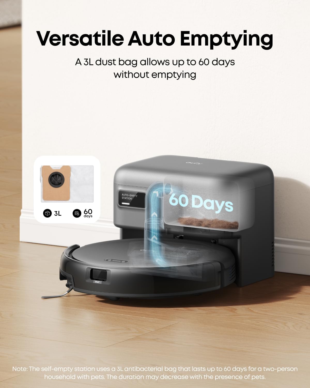 eufy RoboVac Replacement Accessories Kit (2 Side Brushes + 2 Filter Sets + Rolling Brush + Brush Guard) Compatible RoboVac C10.