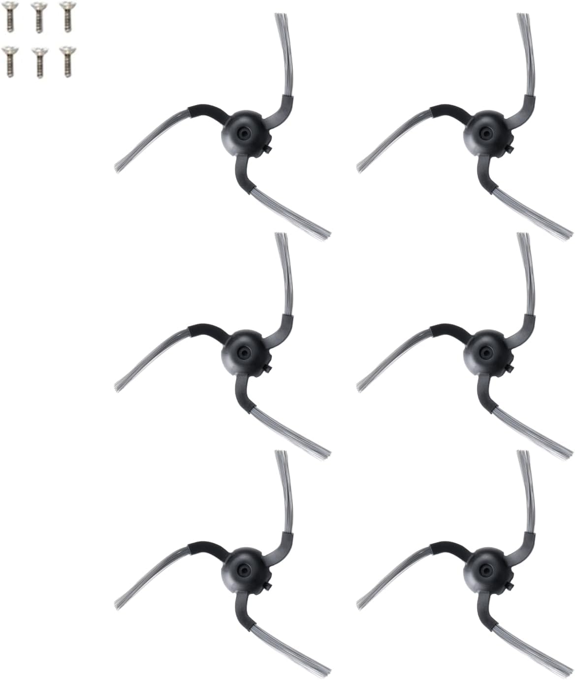 eufy Replacement Side Brushes (6 Pieces) for Robot Vacuum Self-Empty C10