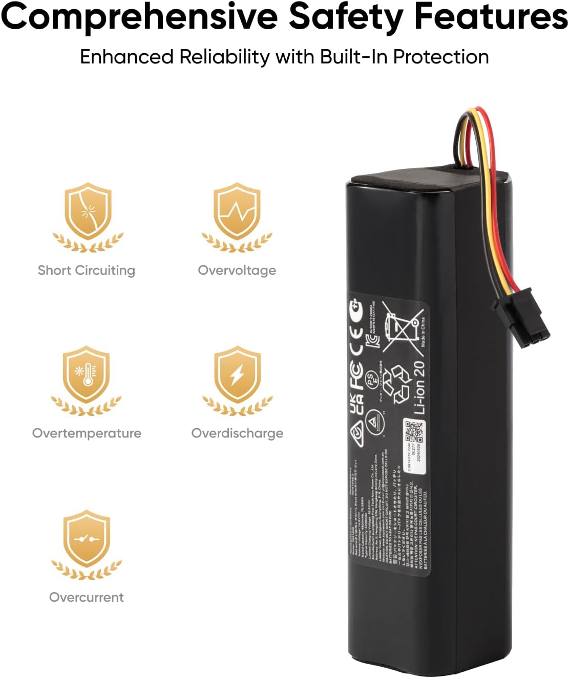 RoboVac Replacement Battery, Compatible with RoboVac X8 Series