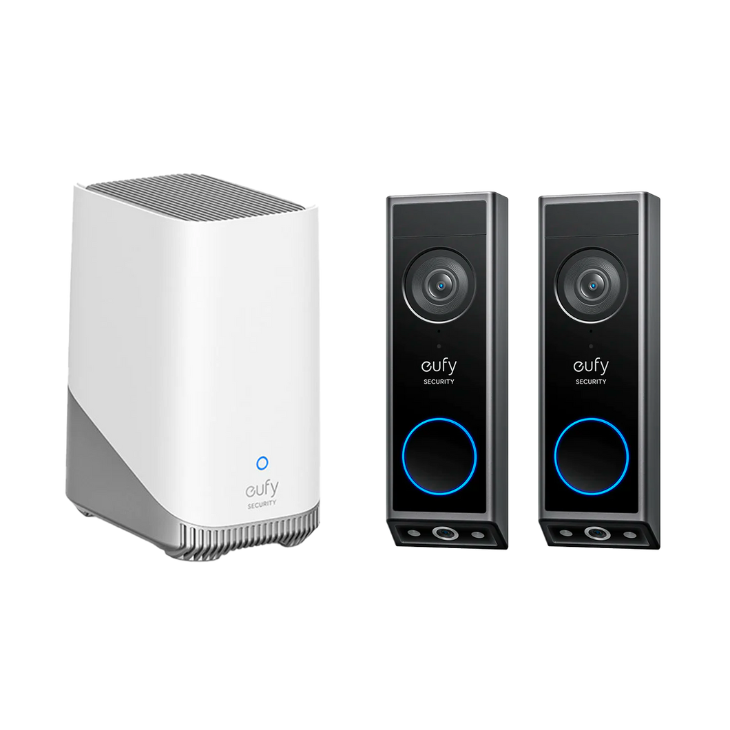 Video Doorbell E340 (2-Pack) + HomeBase S380