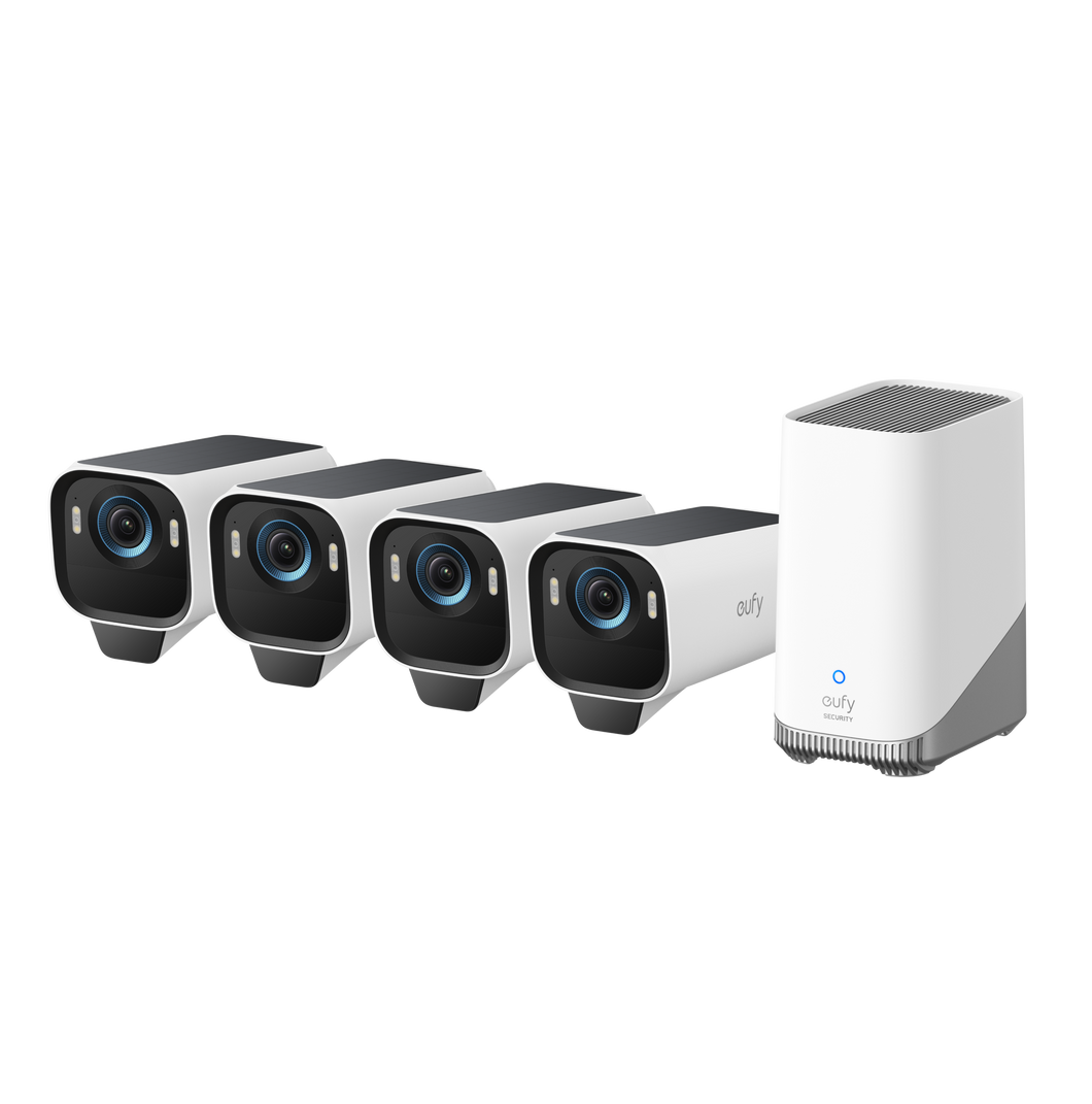 eufyCam S3 Pro 4-Cam Kit + 1 TB Hard Drive
