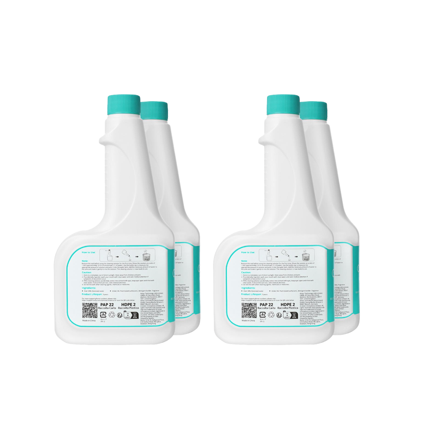 eufy RoboVac Hard Floor Cleaning Solution (4 Bottles)