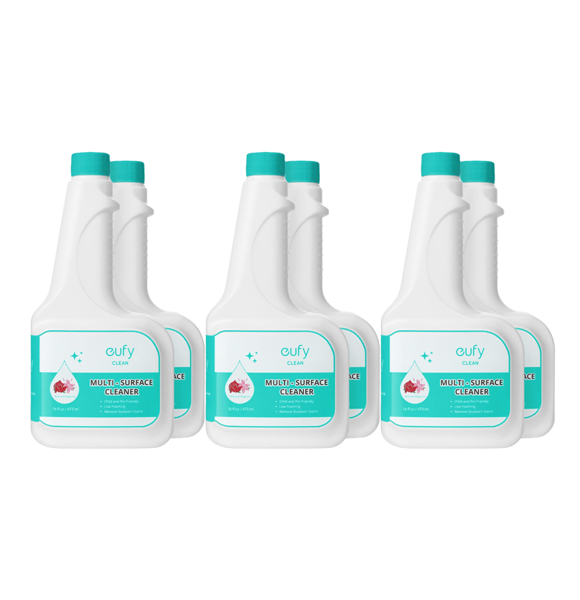 eufy RoboVac Hard Floor Cleaning Solution (6 Bottles)