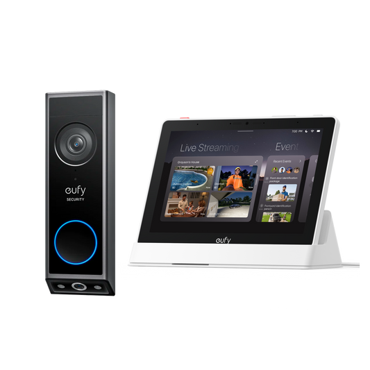 eufy Video Doorbell E340 + Smart Display E10