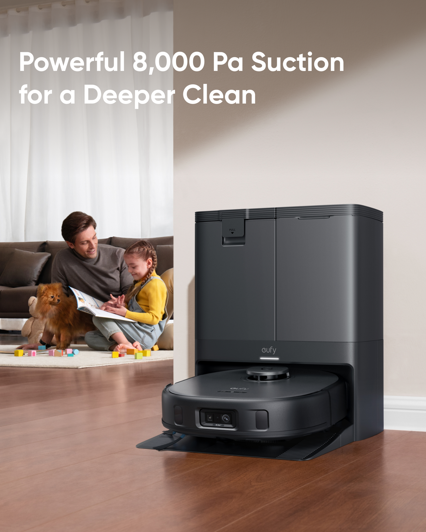 eufy X10 Pro Omni +Replacement Parts Kit+2 Bottles of eufy Floor Cleaning Solution