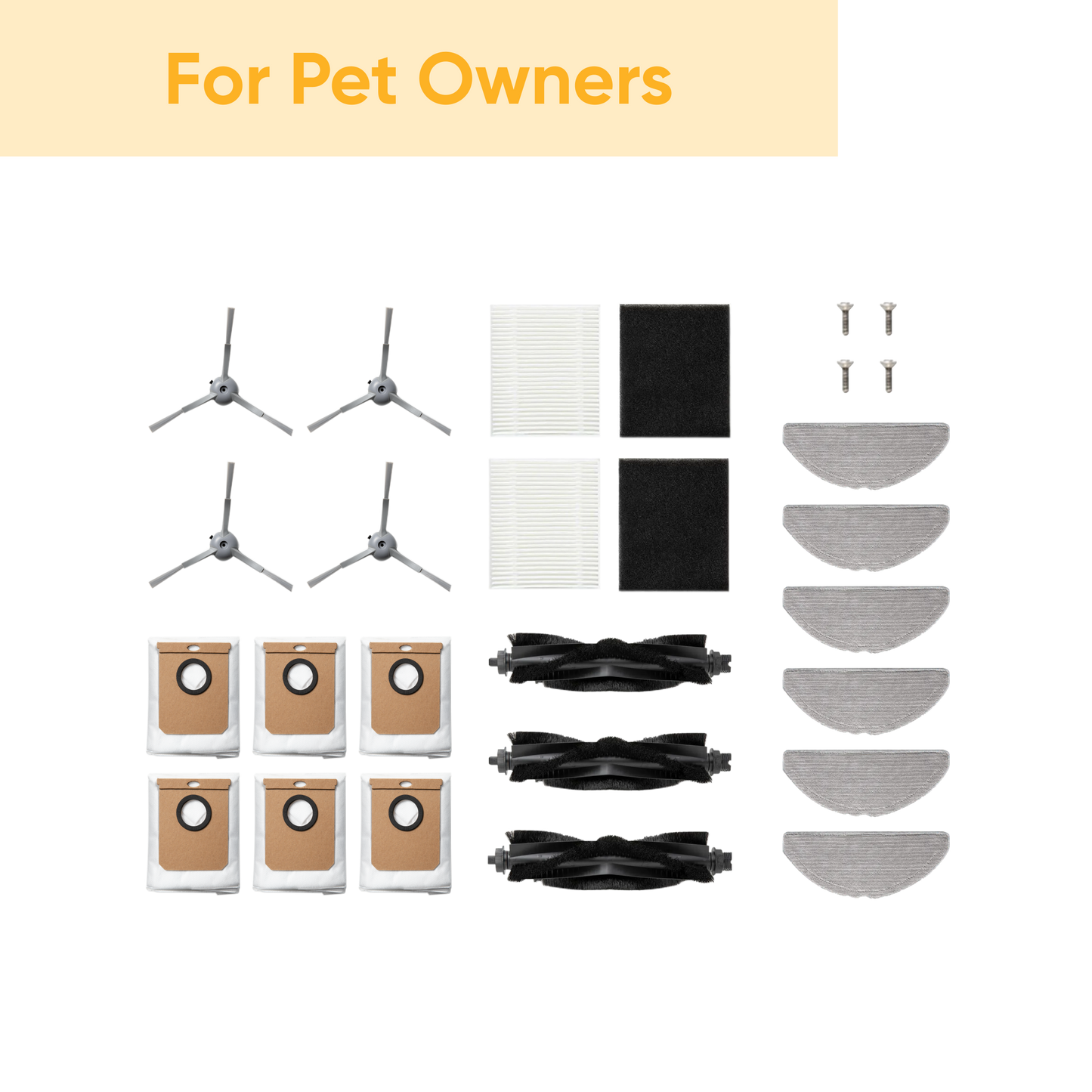eufy L60 Hybrid SES Accessories Subscription Service -- Accessories Package (For Pet Owners Only)