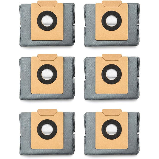eufy 6-Pack Large Capacity Dust Bags Compatible with X10 Pro Omni Robot Vacuum