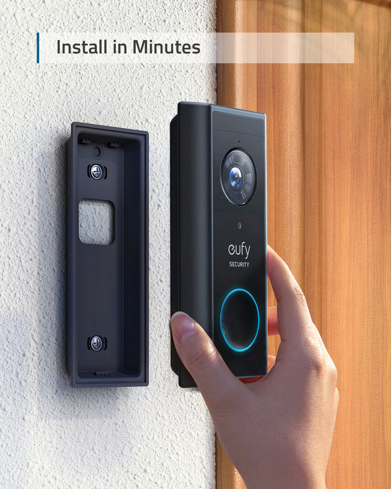 eufy security smart video doorbell camera 2K (Battery-Powered)